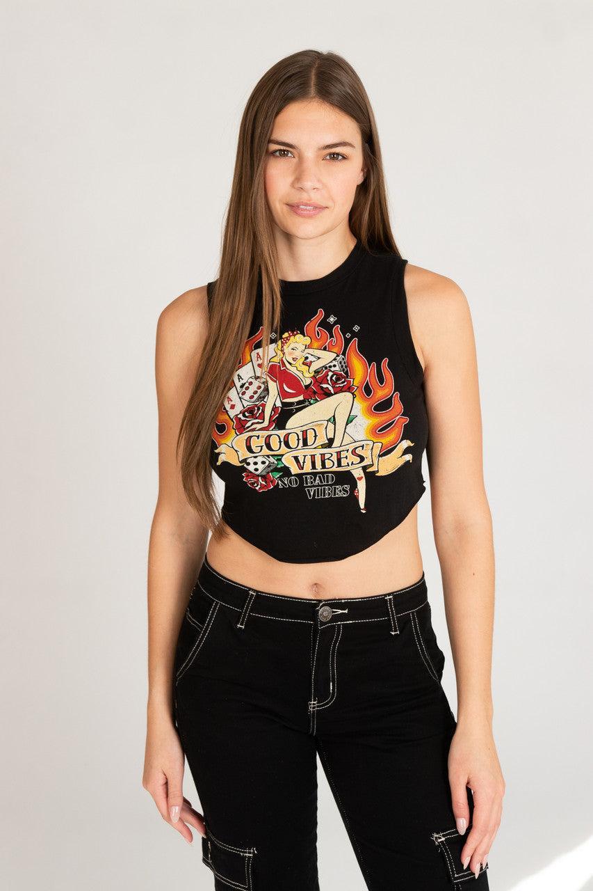 Good Vibes Tank Top Product Image