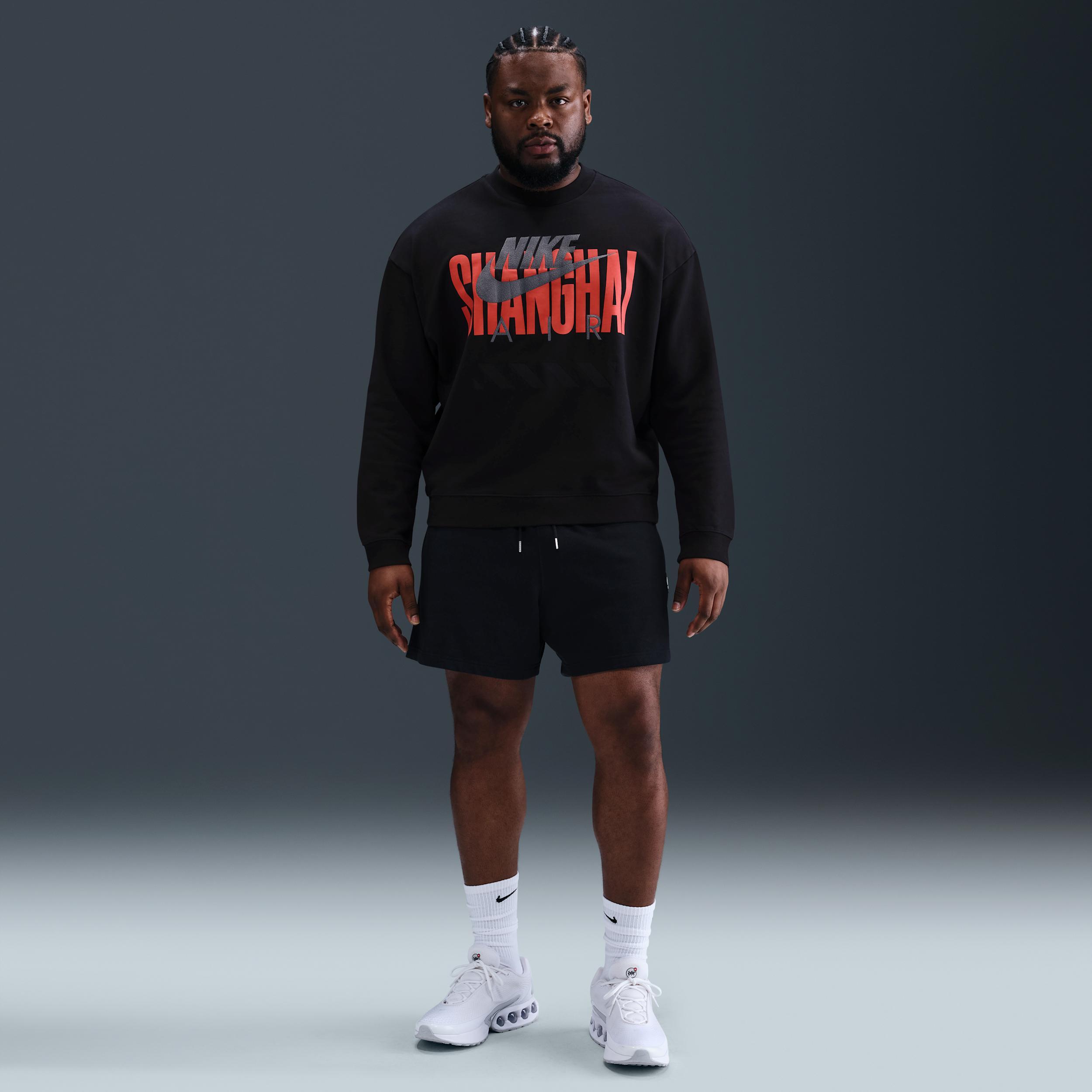 Nike Mens Air Shanghai Fleece Crew | HJ0305-010 Product Image