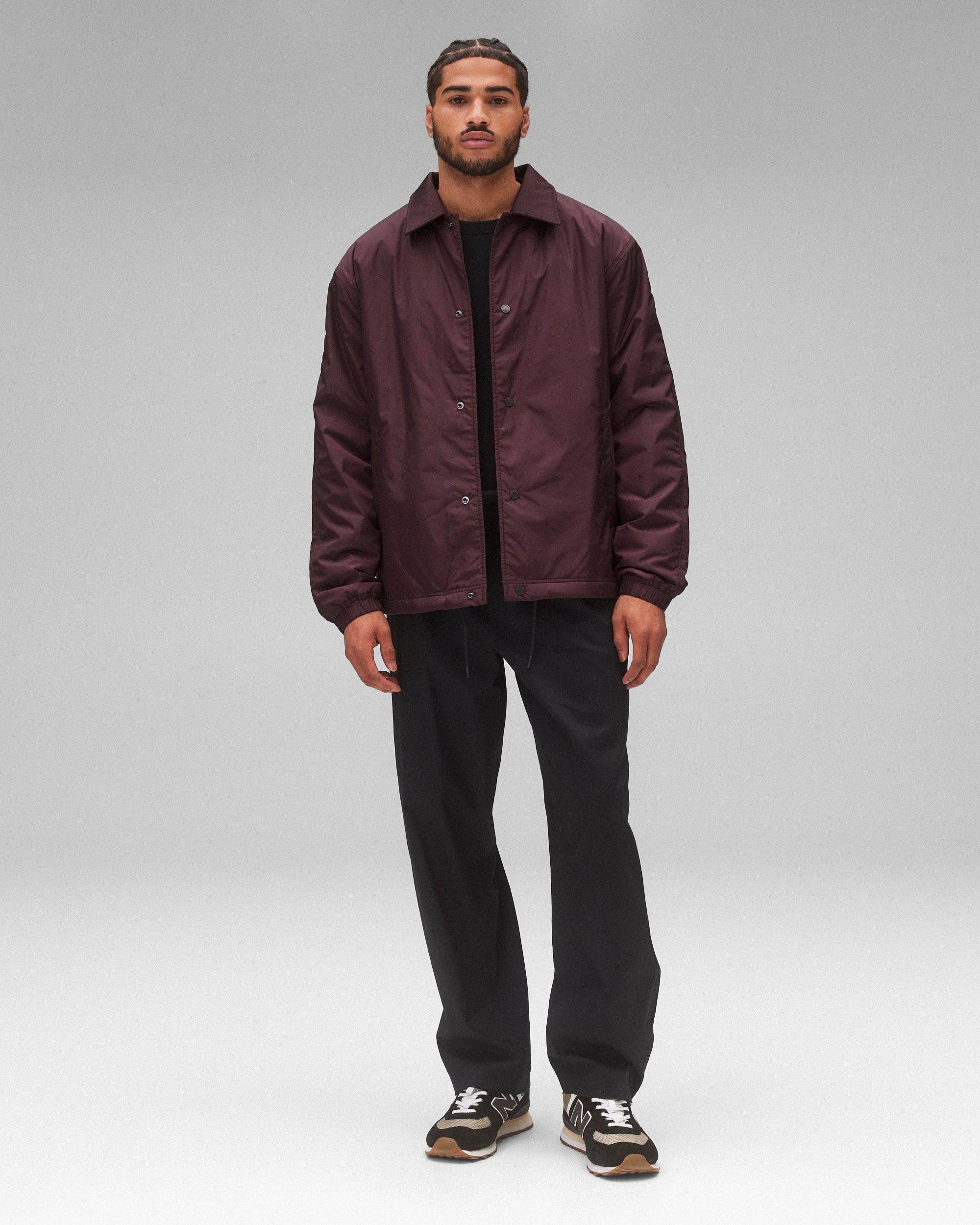 Econyl Satin Nylon Coach's Jacket Male Product Image