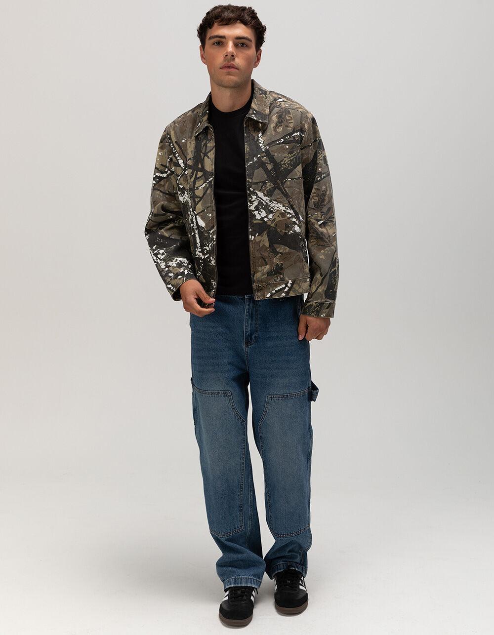 RSQ Mens Camo Canvas Workwear Jacket - CAMO Product Image