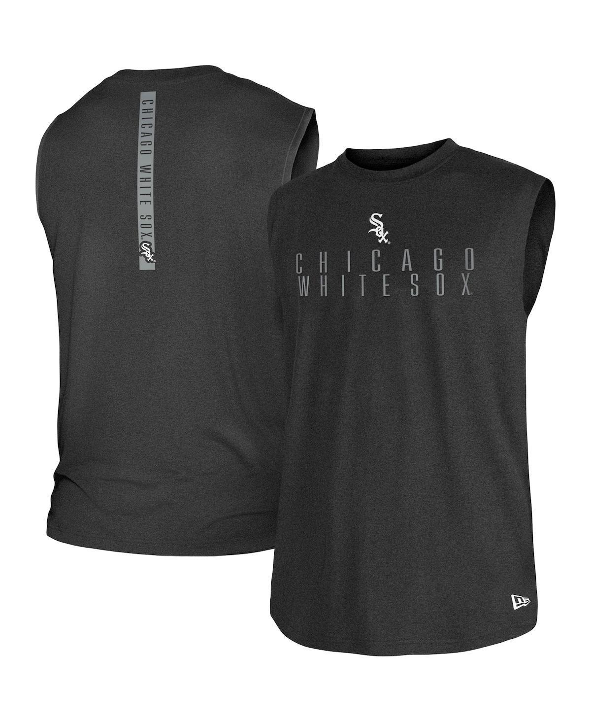 Mens New Era Chicago White Sox Team Muscle Tank Top Product Image