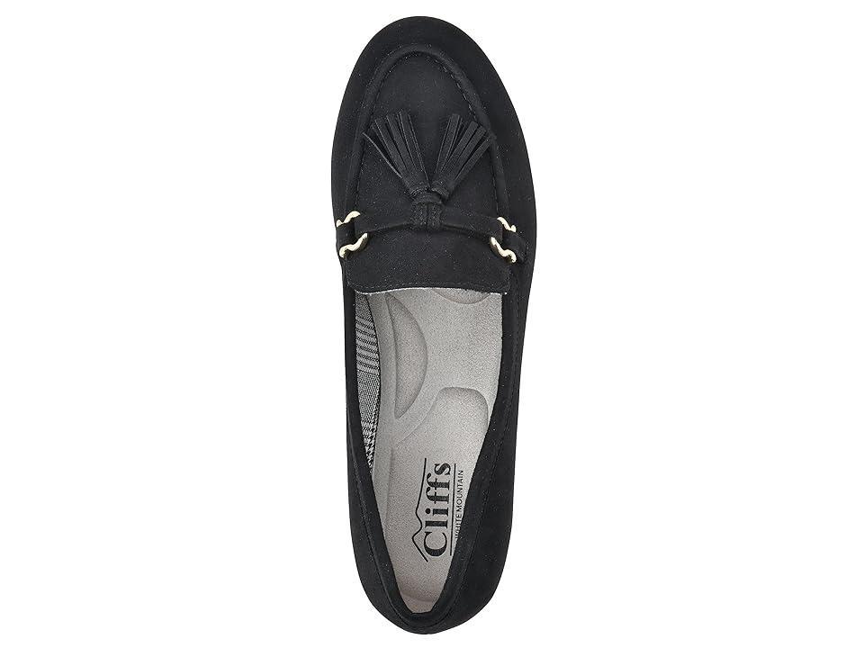 Cliffs By White Mountain Gush Women's Flats, Size: 9, Black Suedette Product Image