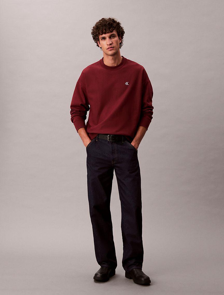 Premium Fleece Relaxed Sweatshirt Product Image