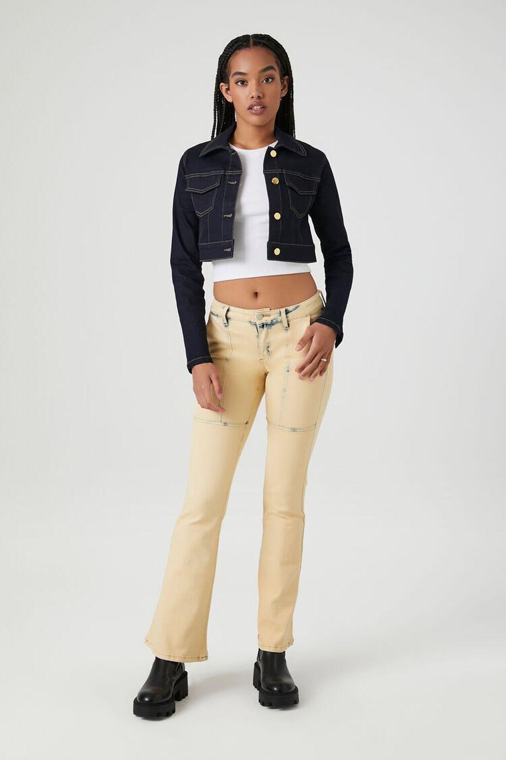 Bleach Wash Flare Jeans | Forever 21 Product Image