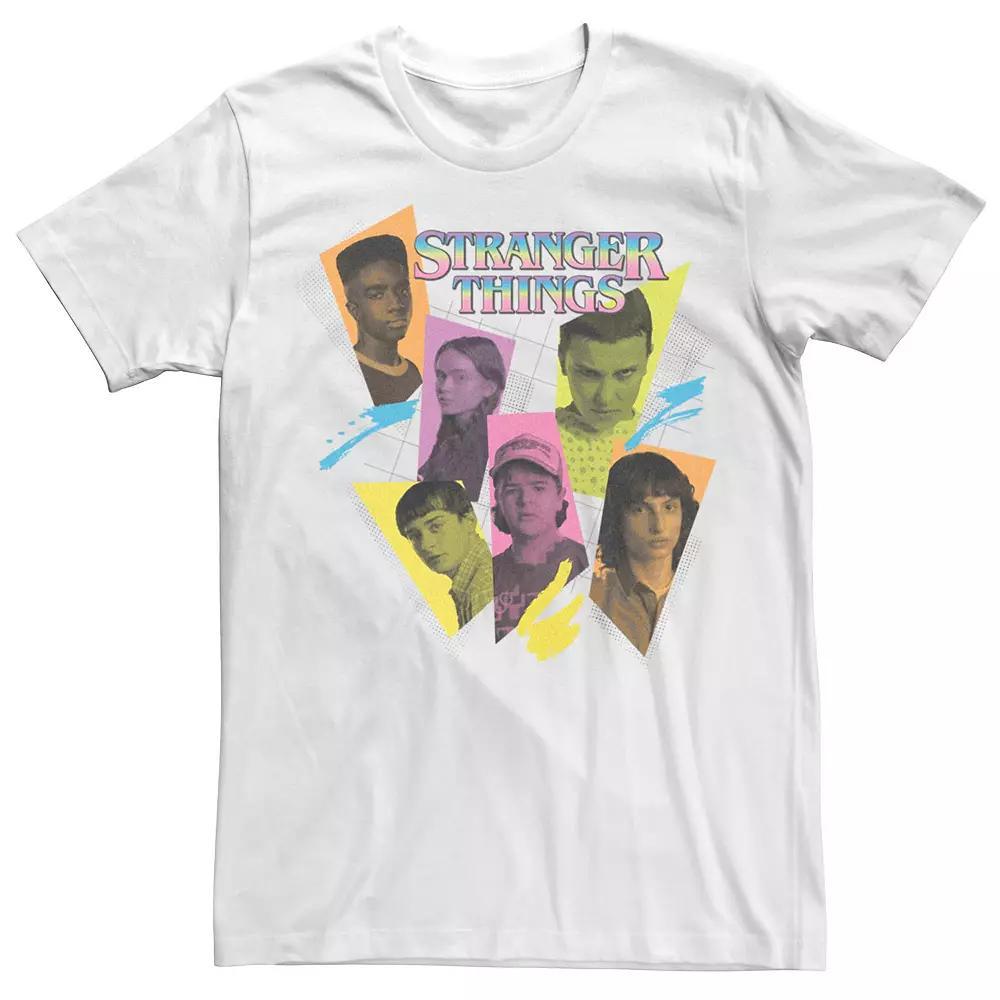 Men's Netflix Stranger Things Eleven, Lucas, Dustin, Max, Will, Mike Tee,  Product Image