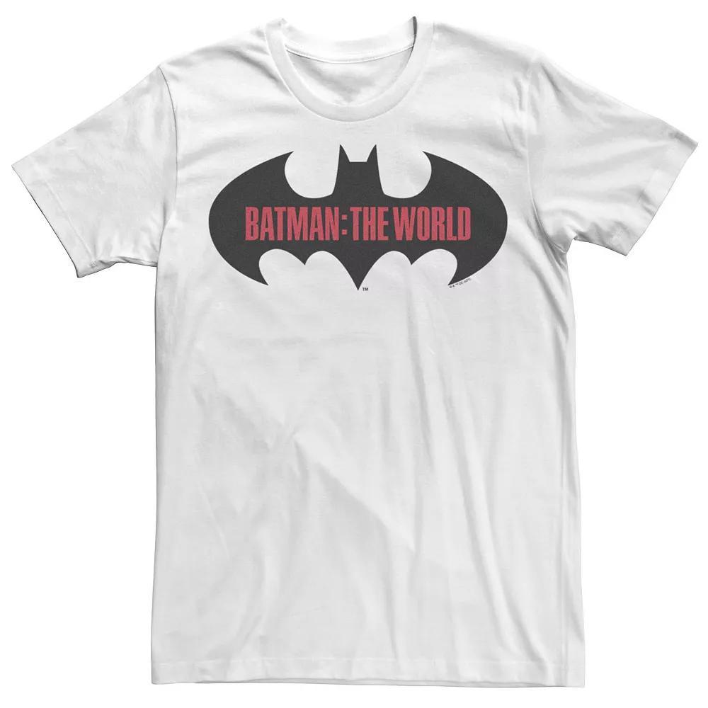 Men's Batman: The World Logo Tee,  Product Image
