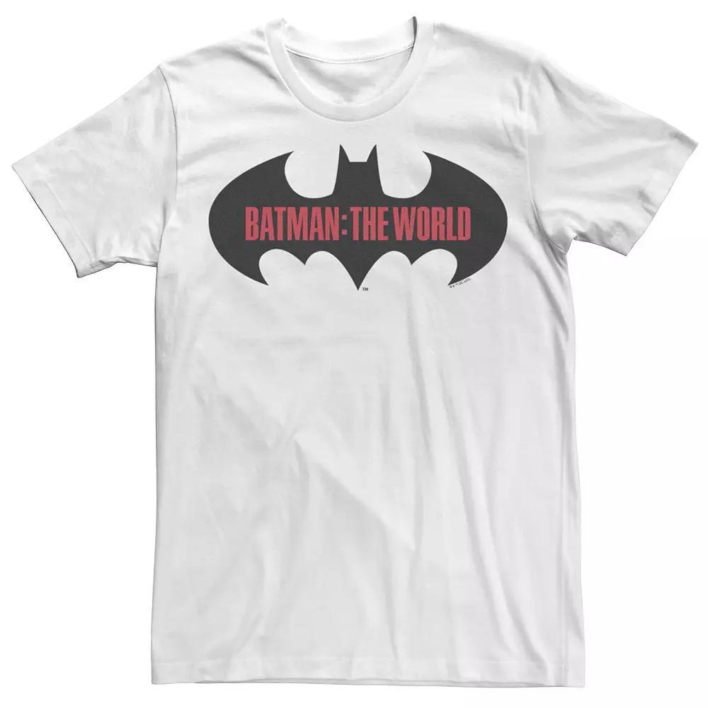 Men's Batman: The World Logo Tee,  Product Image