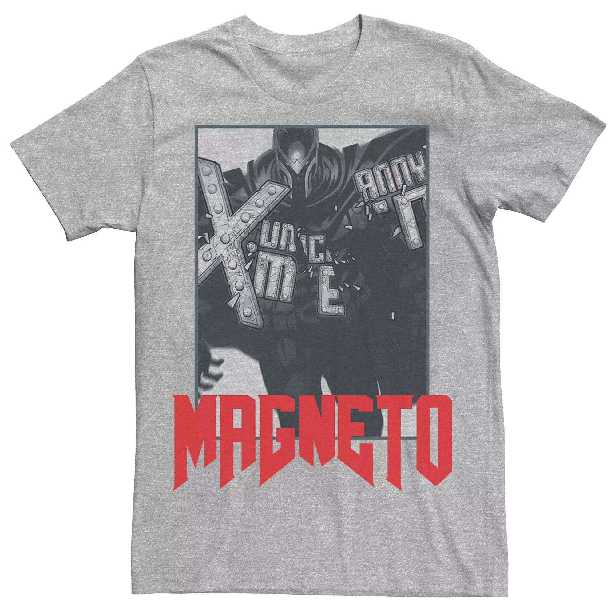 Men's Marvel X-Men Magneto Broken Logo Poster Tee,  Product Image