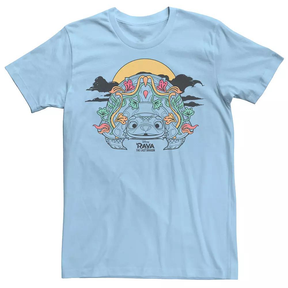 Disney's Raya And The Last Dragon Tuk Tuk Neon Patterns Men's Tee,  Product Image