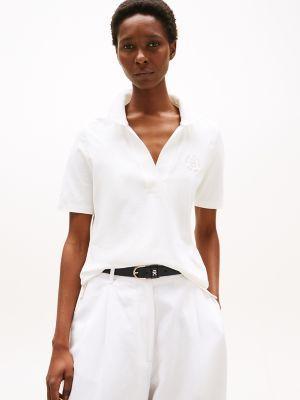 Regular Fit Circle Logo Stretch Polo Product Image