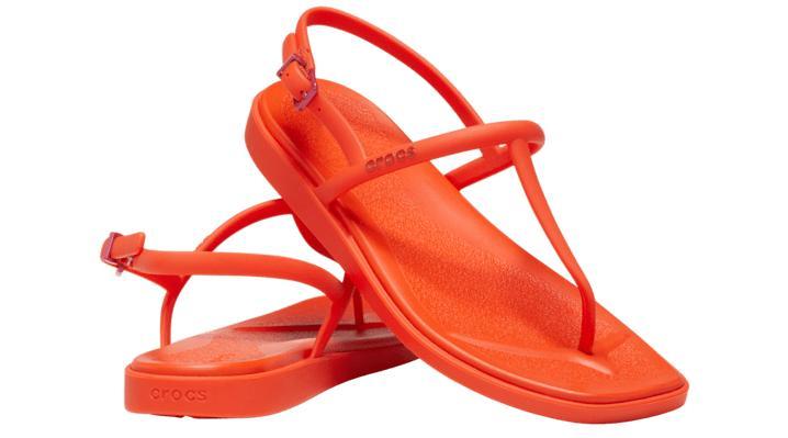 Crocs Womens Miami Thong Flip Sandal Product Image