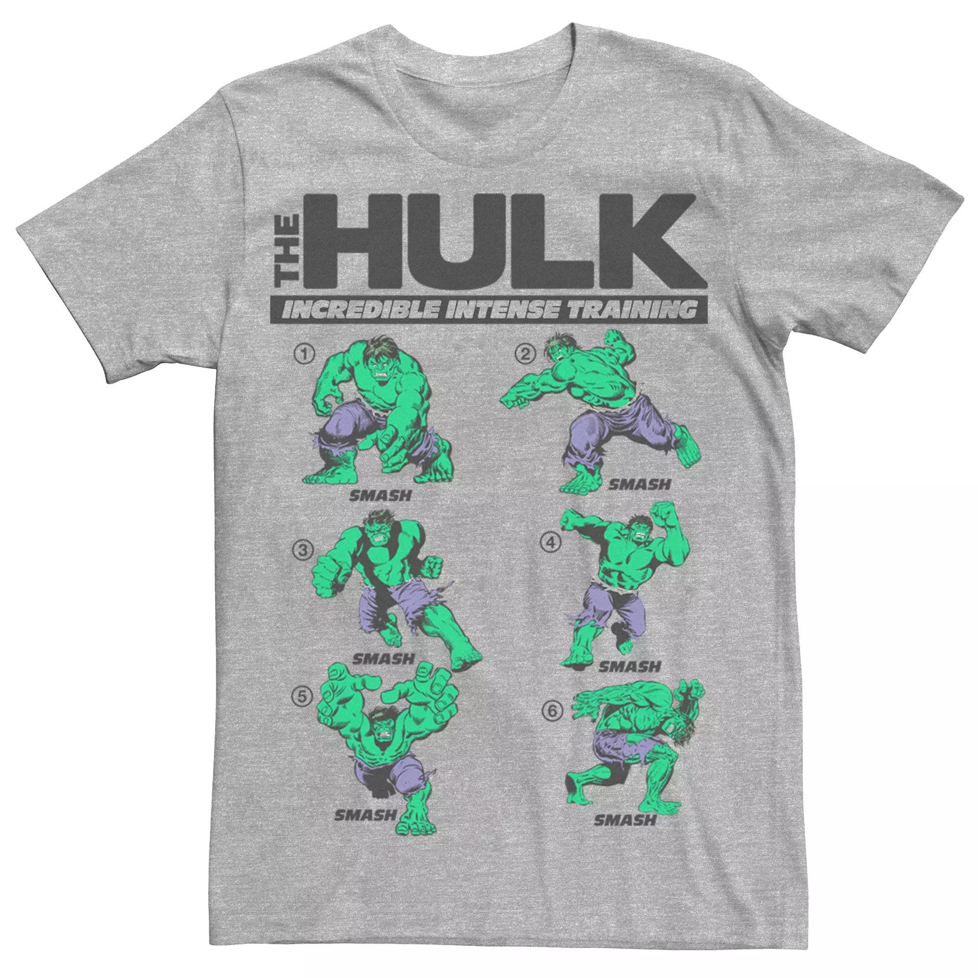 Men's Marvel Comics Retro The Incredible Hulk Training Graphic Tee,  Product Image