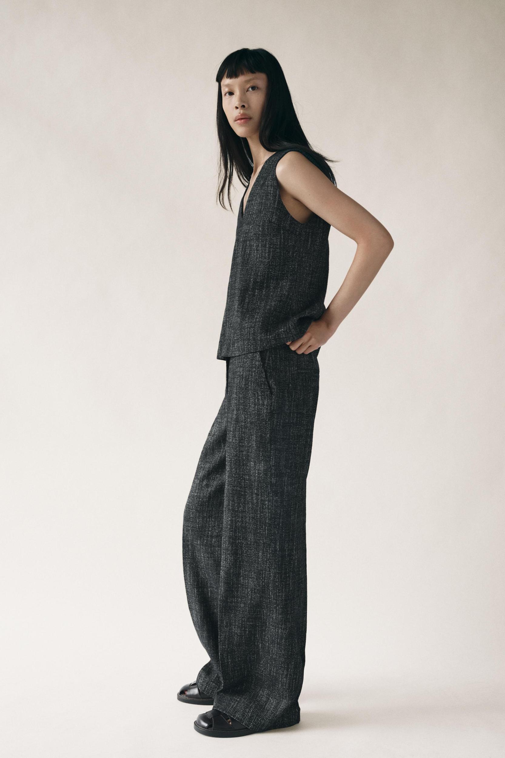 STRUCTURED PANTS ZW COLLECTION Product Image