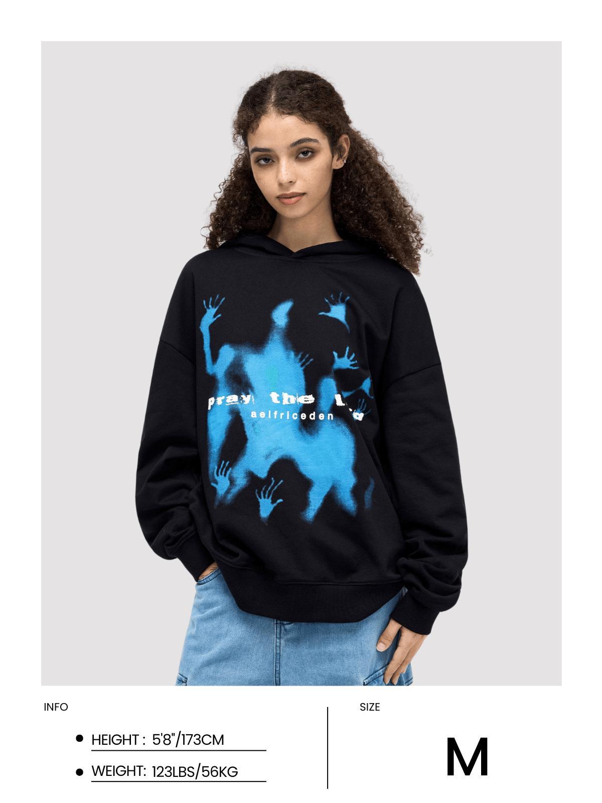 Aelfric Eden Abstraction Shadow Graphic Hoodie Product Image
