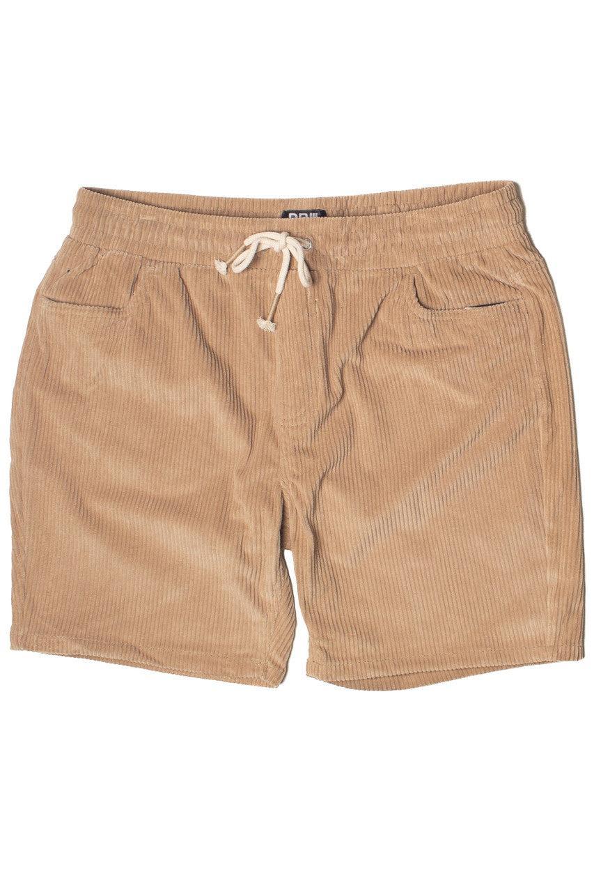 Drawstring Corduroy Shorts Product Image
