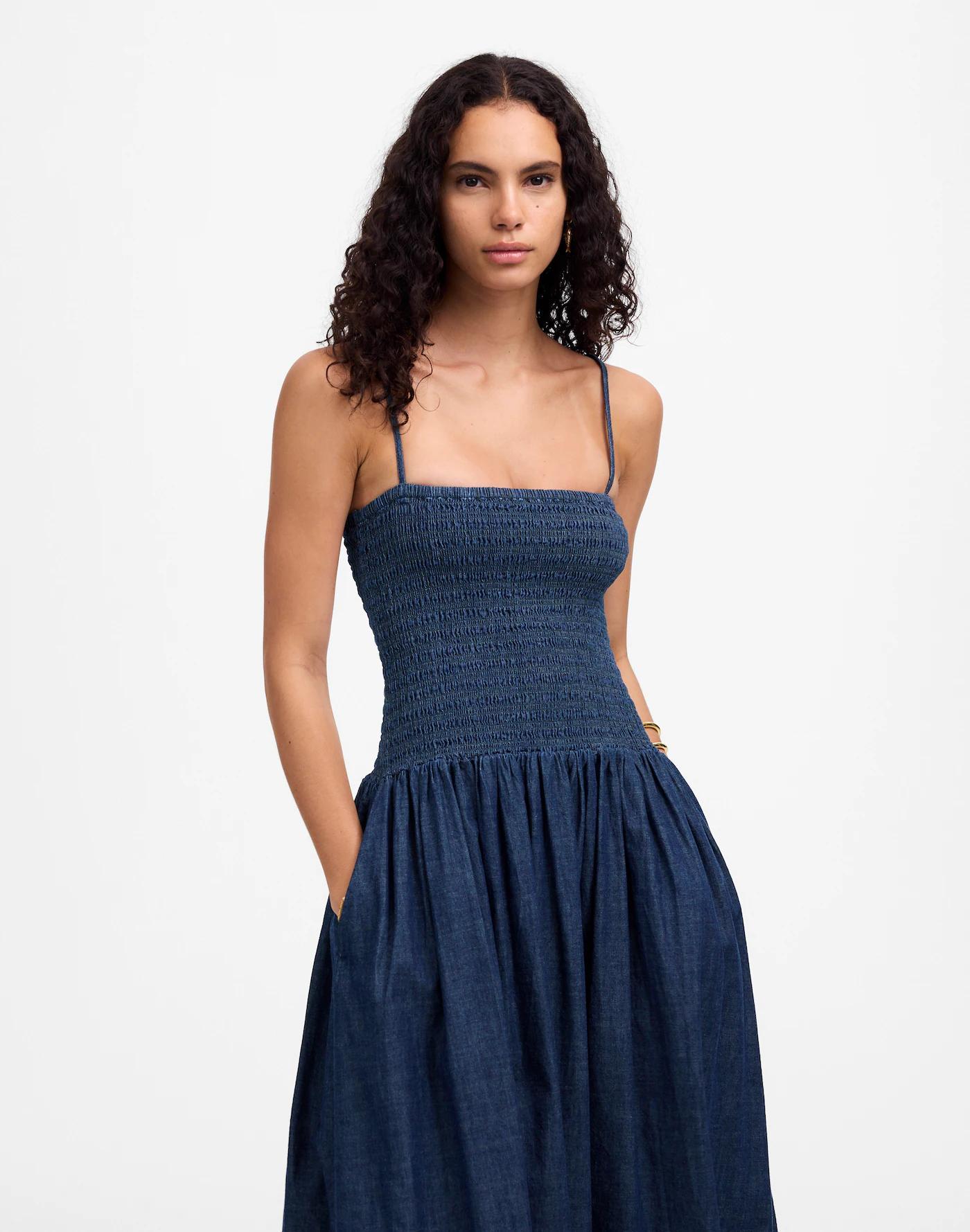 Smocked Maxi Dress Product Image