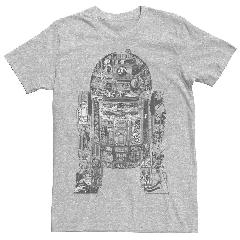 Men's Star Wars Epic R2-D2 Panel Tee,  Product Image