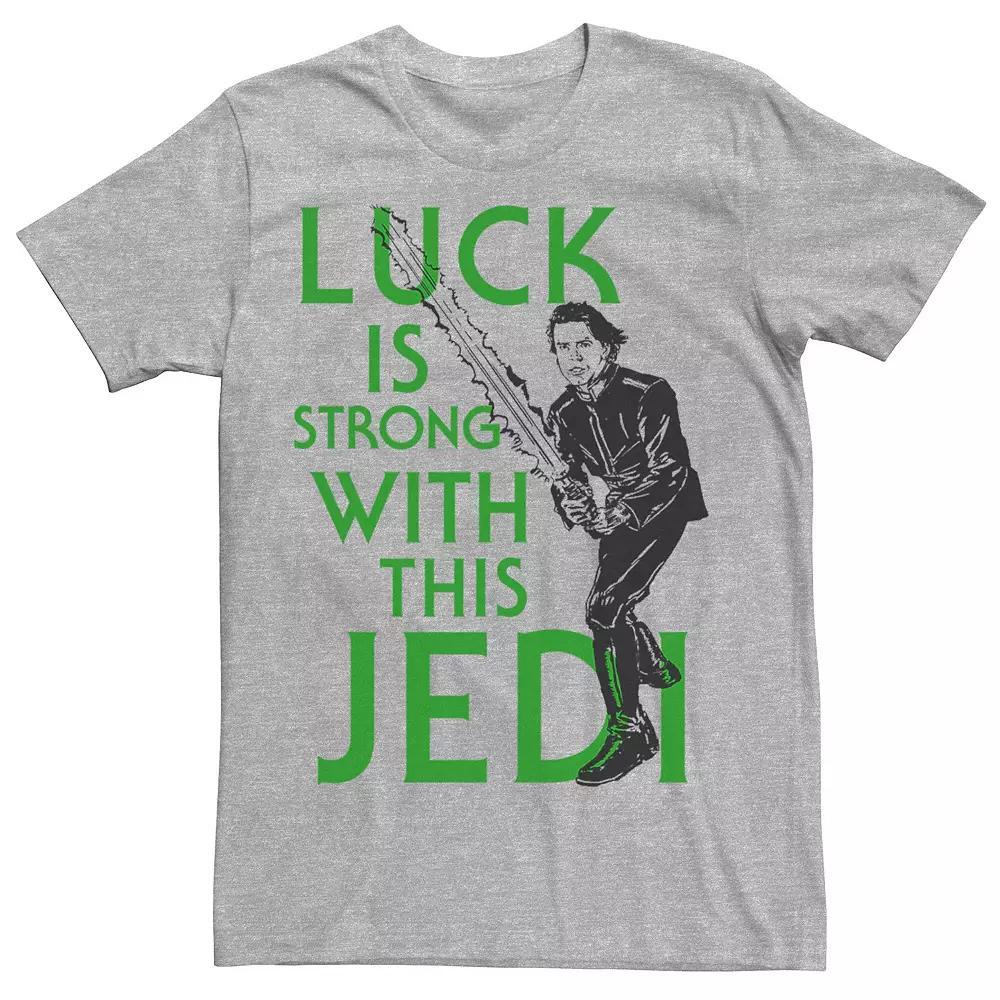 Men's Star Wars Luke Luck Is Strong Patty's Day Tee,  Product Image