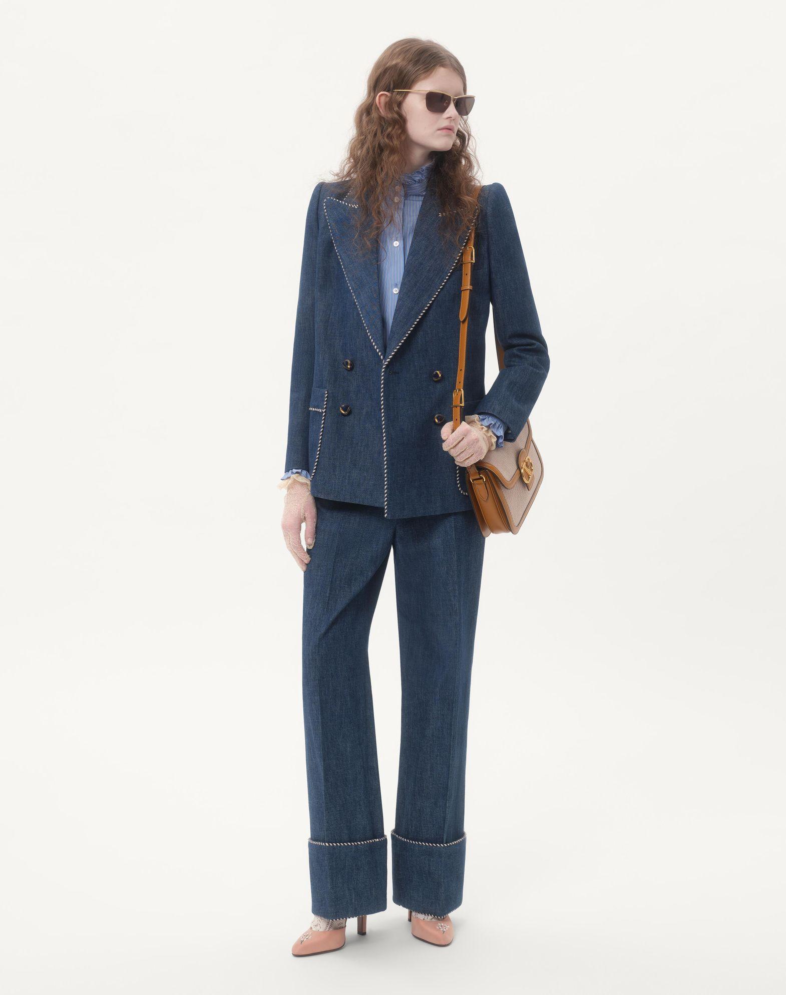 Chambray Denim Jacket Product Image