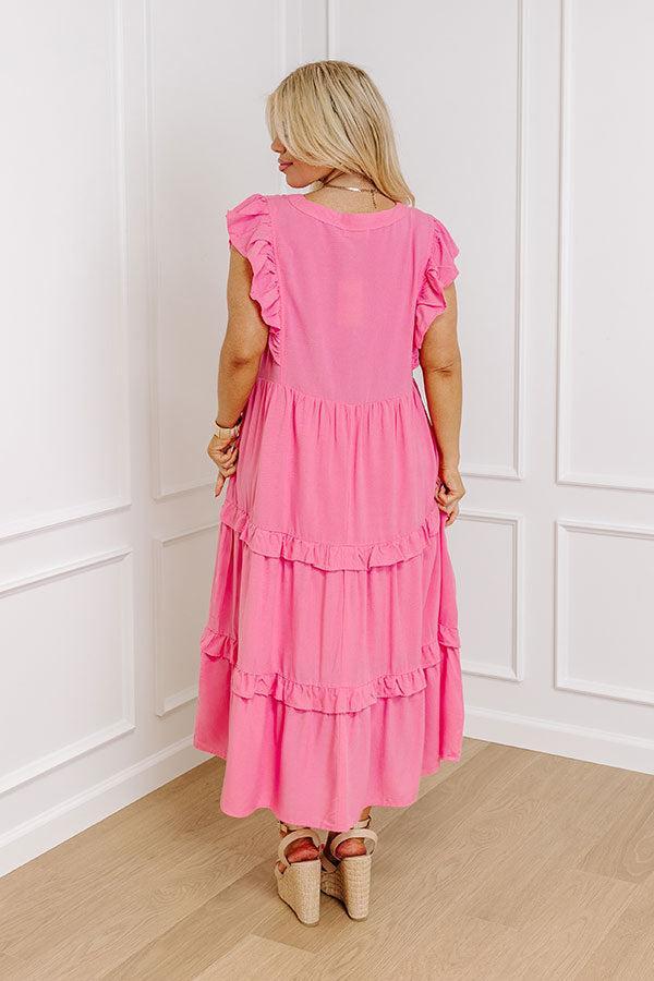 Patio Days Midi In Pink Curves Product Image