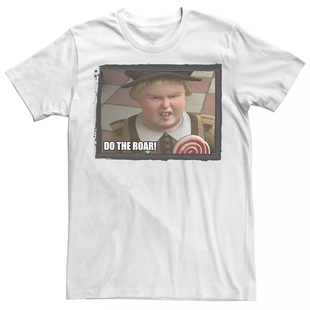 Men's Shrek Do The Roar Meme Framed Poster Tee,  Product Image