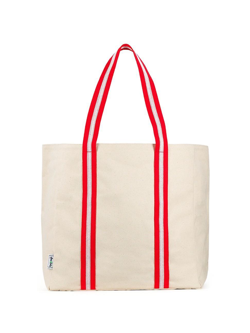 Hamptons Canvas Beach Tote Product Image