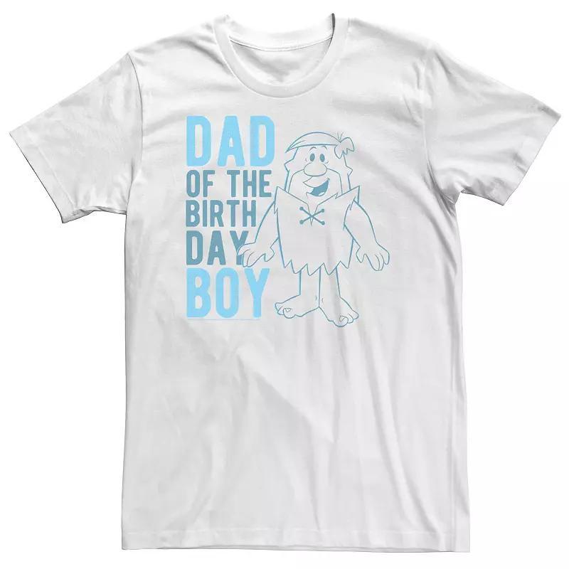 Big & Tall The Flintstones Dad of the Birthday Boy Tee, Men's,  Product Image