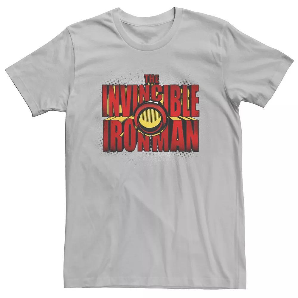 Men's Marvel The Invincible Iron Man Pop Out Poster Tee,  Product Image