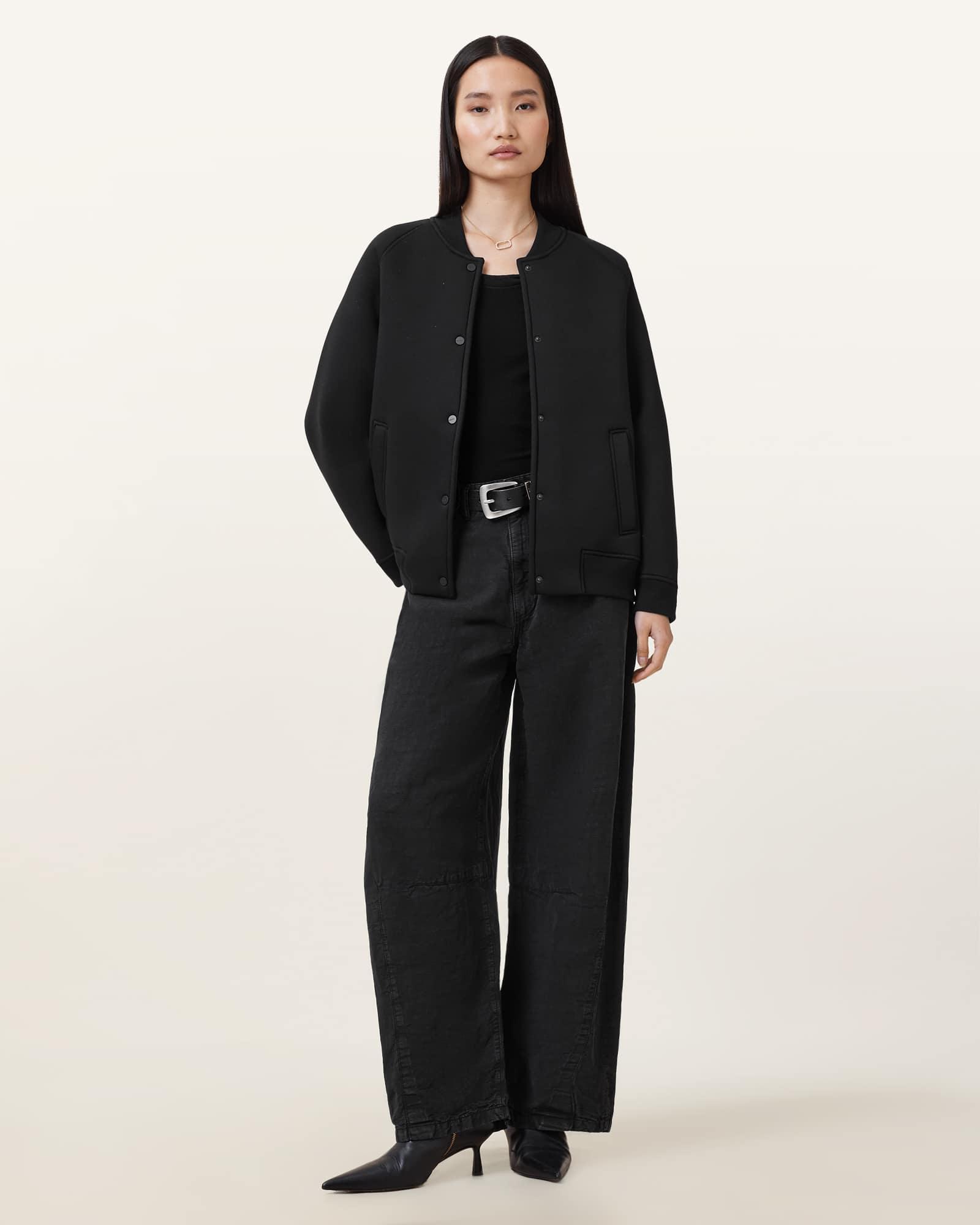 Nicola Oversized Bomber Jacket Product Image