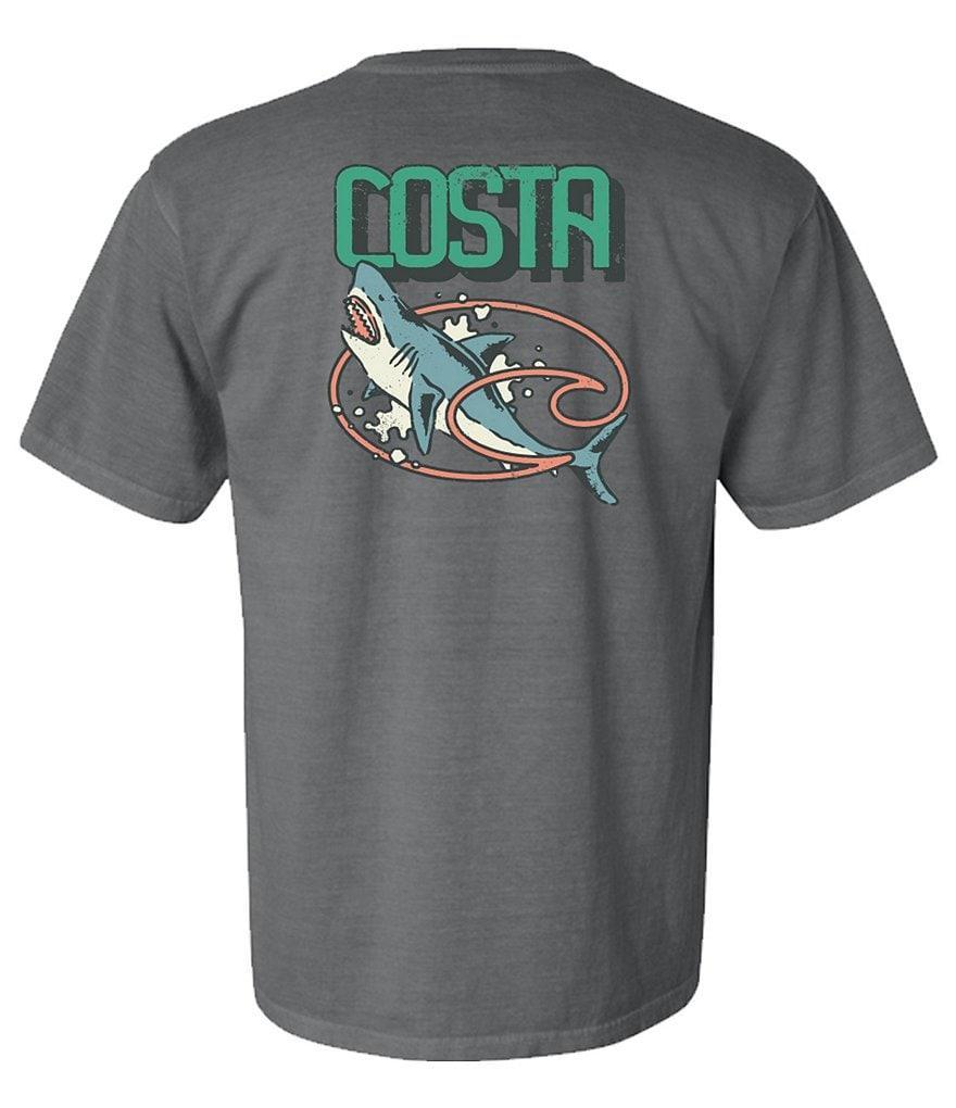 Costa Jumping Shark Short Sleeve Graphic T-Shirt Product Image