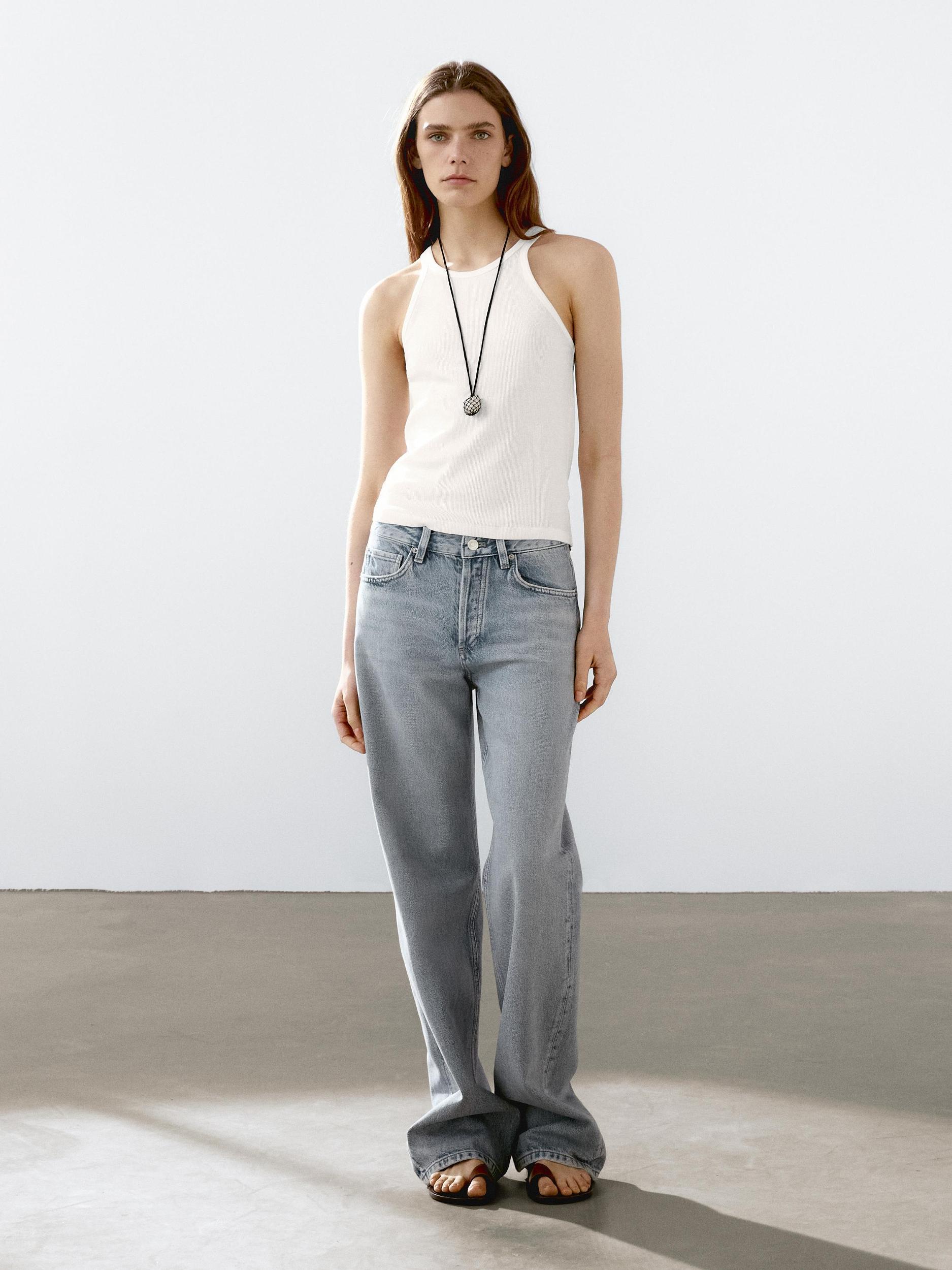 100% cotton halter top Product Image