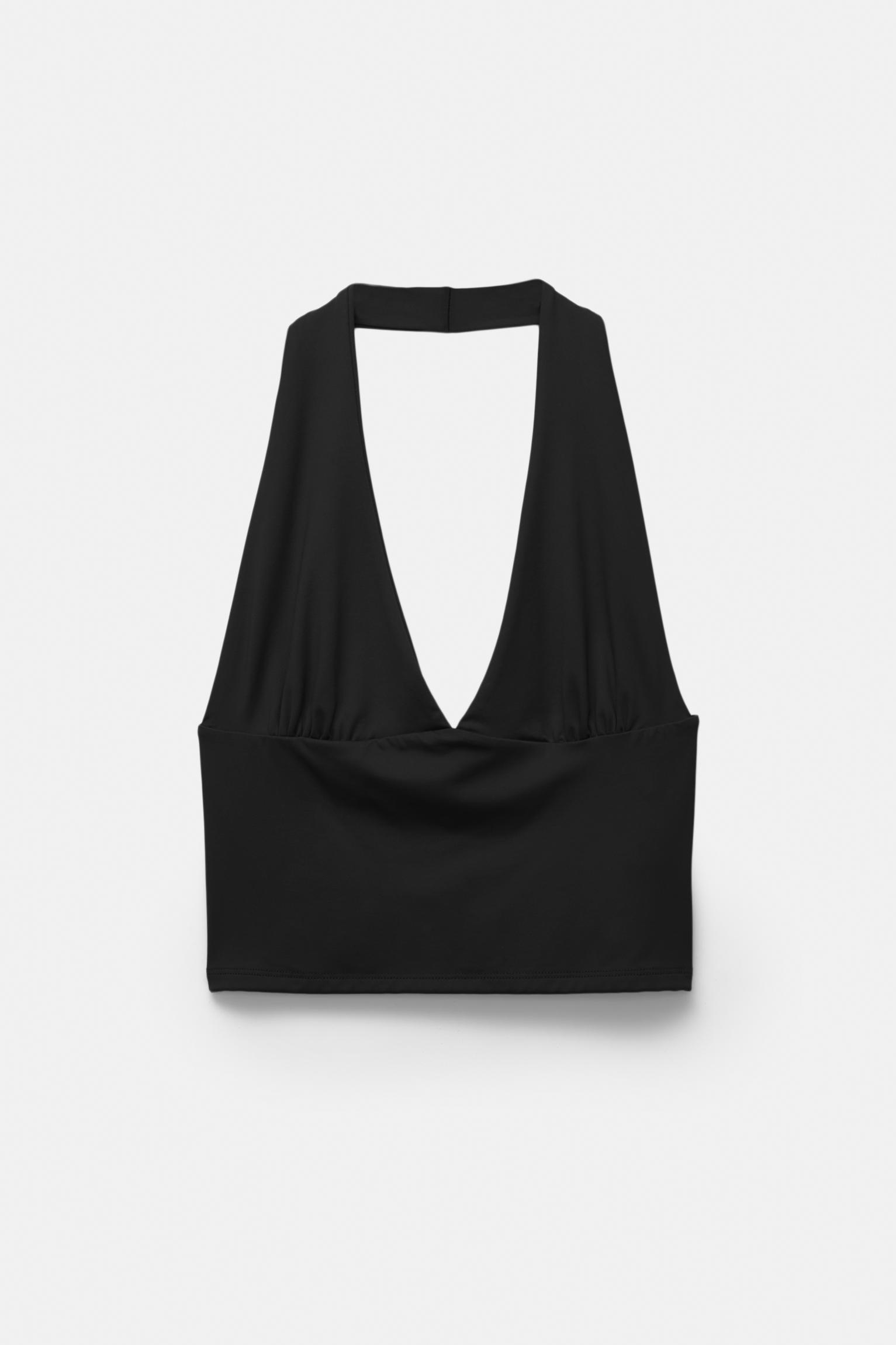 Open-back halter top Product Image
