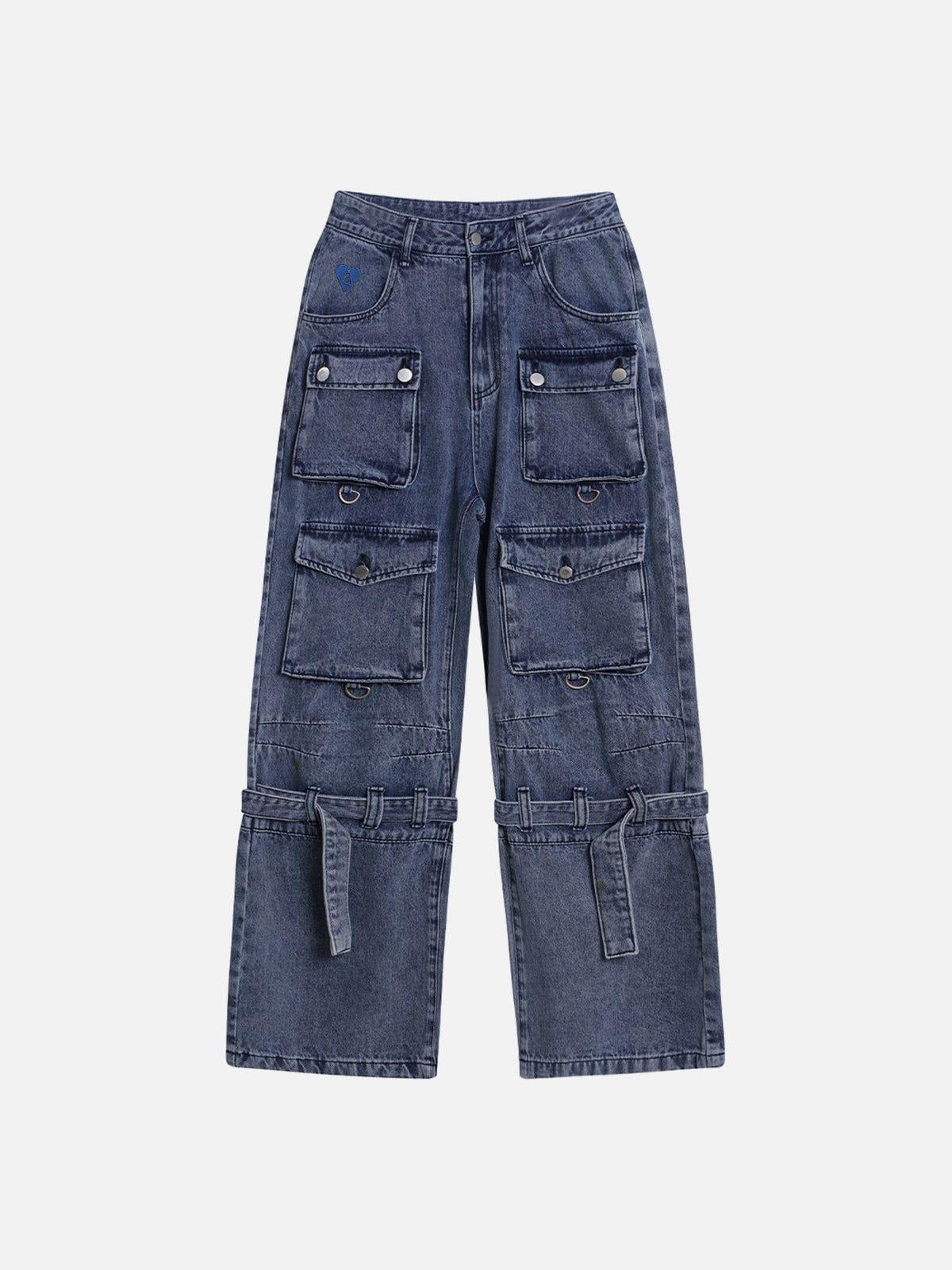 Aelfric Eden Multi Pocket Washed Jeans Product Image