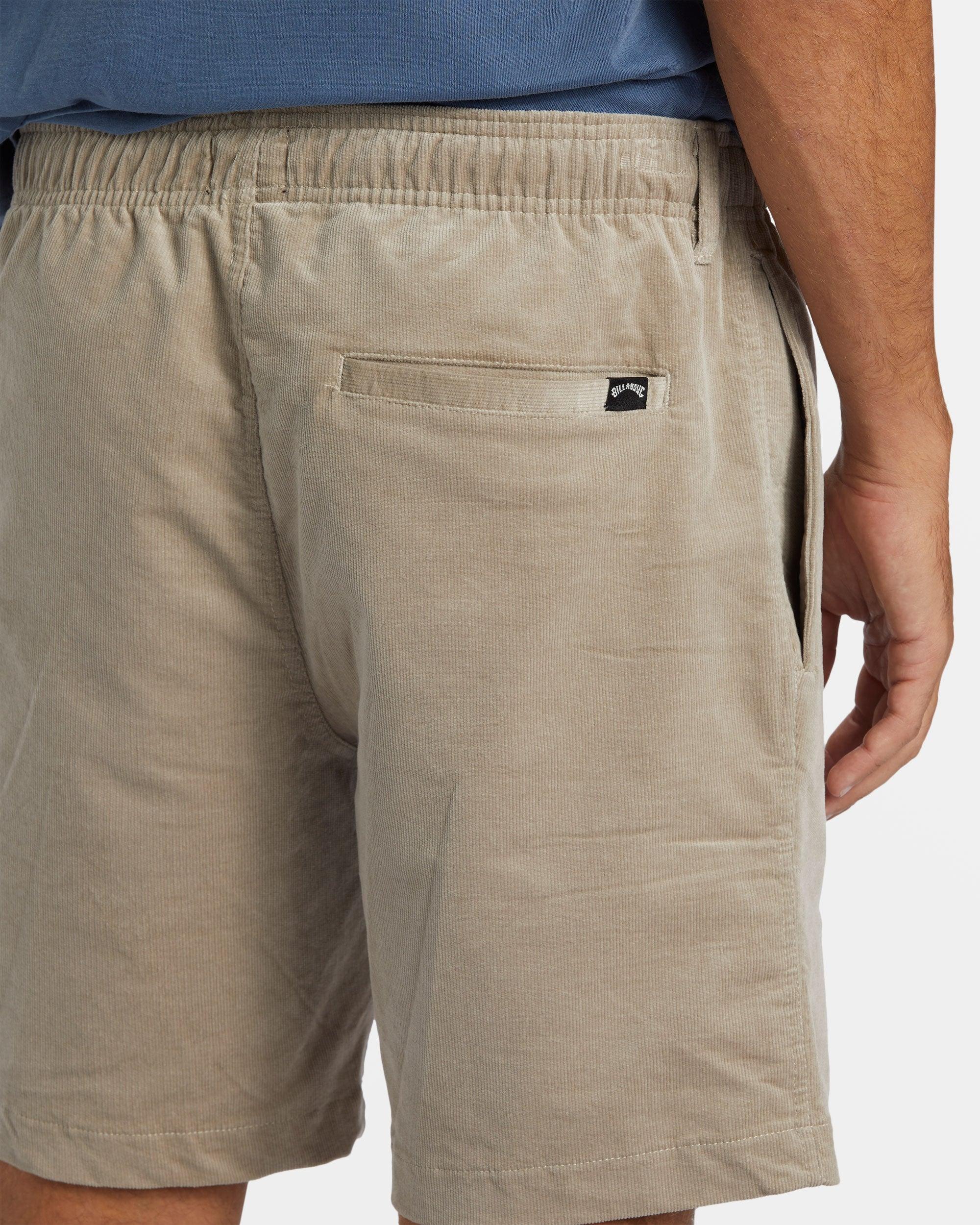 Larry Layback Corduroy 18" Shorts - Dune Male Product Image