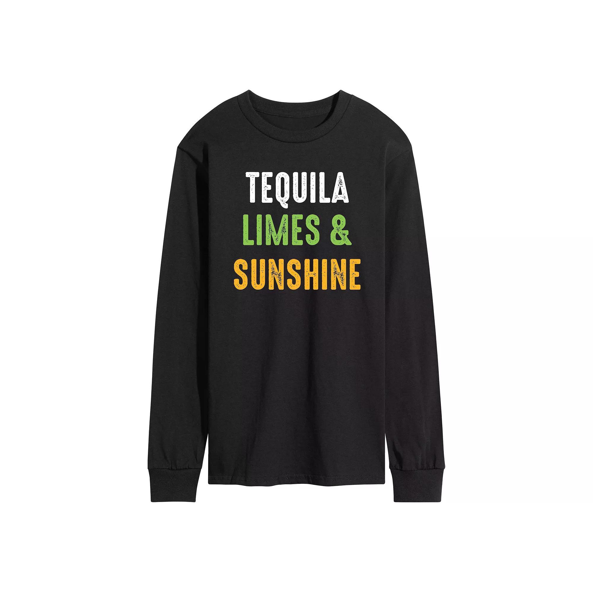 Men's Tequila Limes & Sunshine Long Sleeve,  Product Image