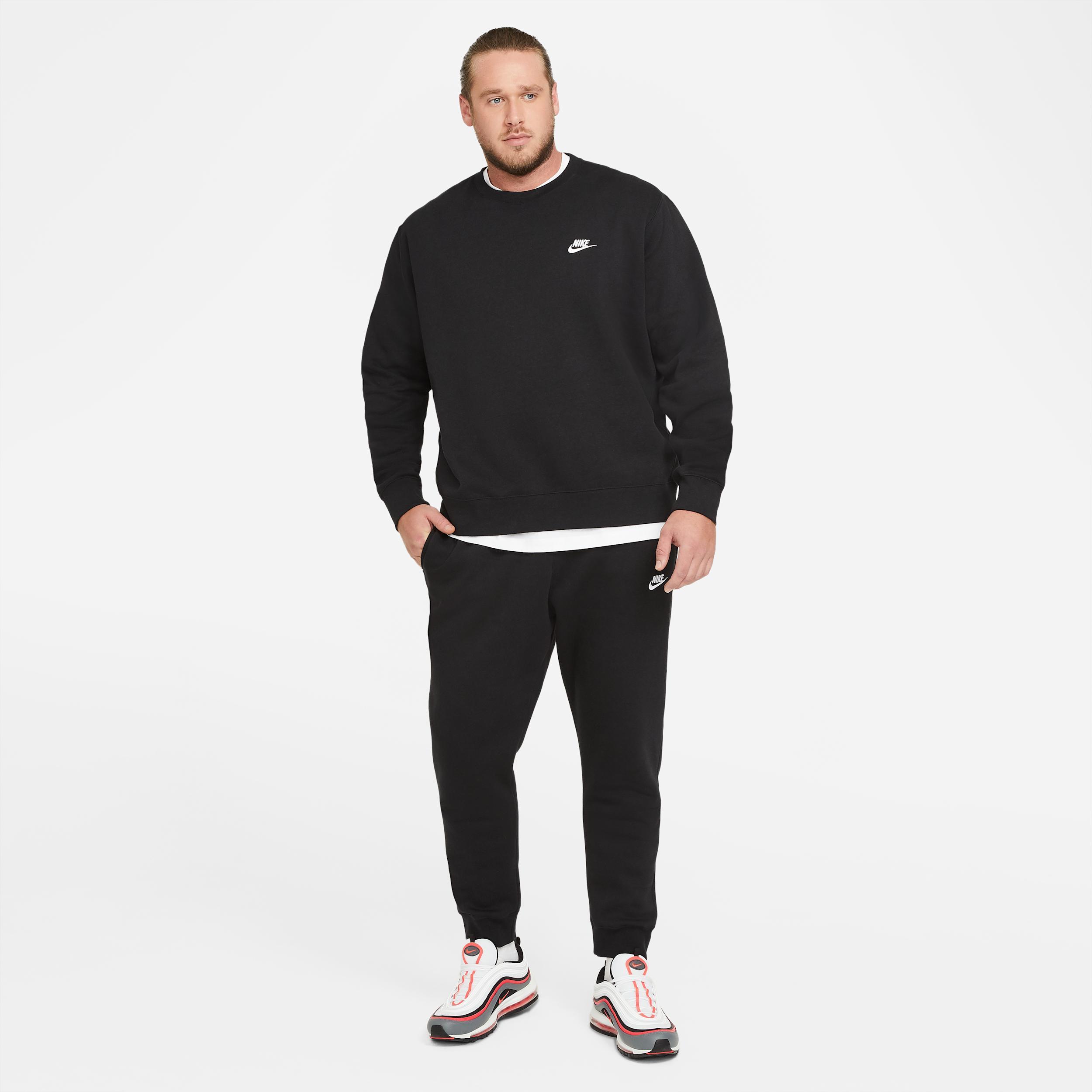 Mens Nike Sportswear Club Fleece Crew | BV2662-010 Product Image