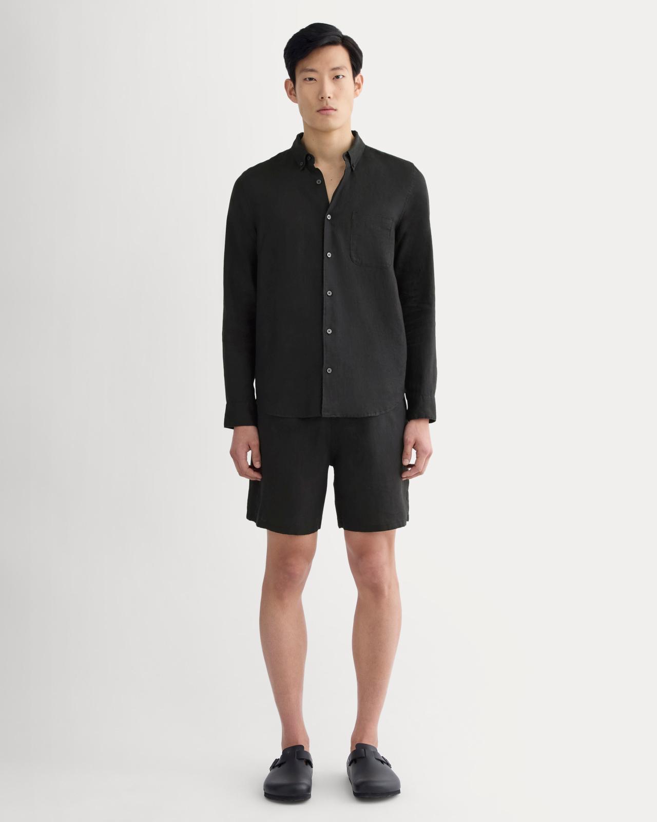 Mens Classic Shirt in Linen by Everlane Product Image