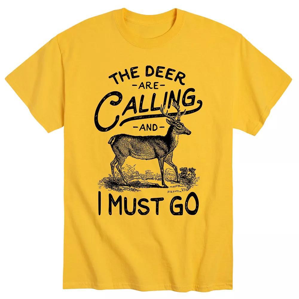 Men's Deer Are Calling Must Go Tee,  Product Image