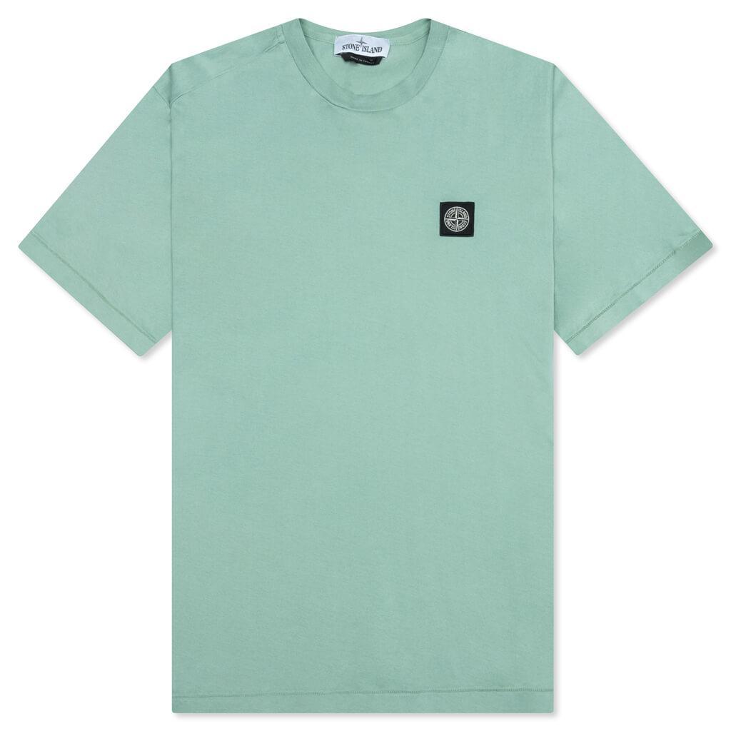 S/S T-Shirt - Sage Green Male Product Image