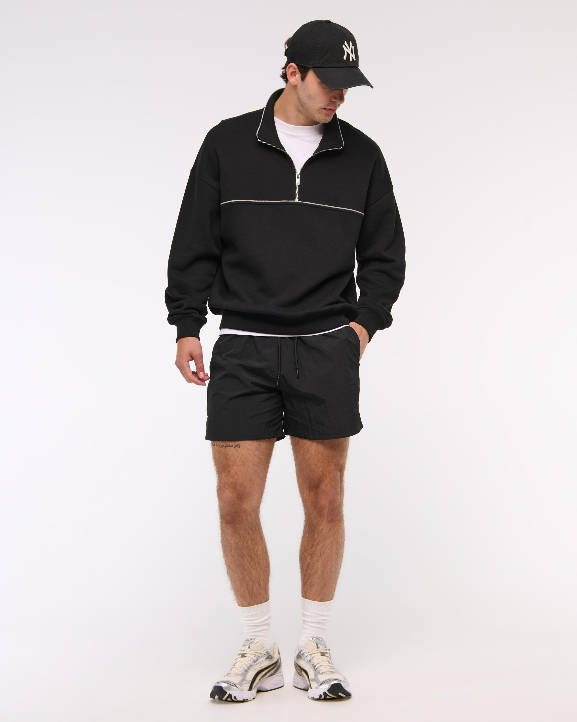 Essential Half-Zip Sweatshirt Product Image