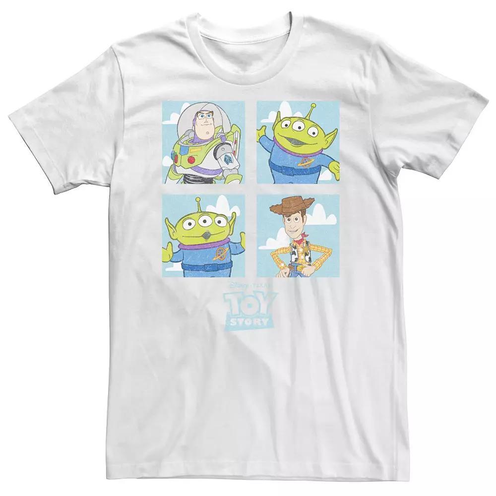 Big & Tall Disney / Pixar Toy Story Character Box Tee, Men's,  Product Image