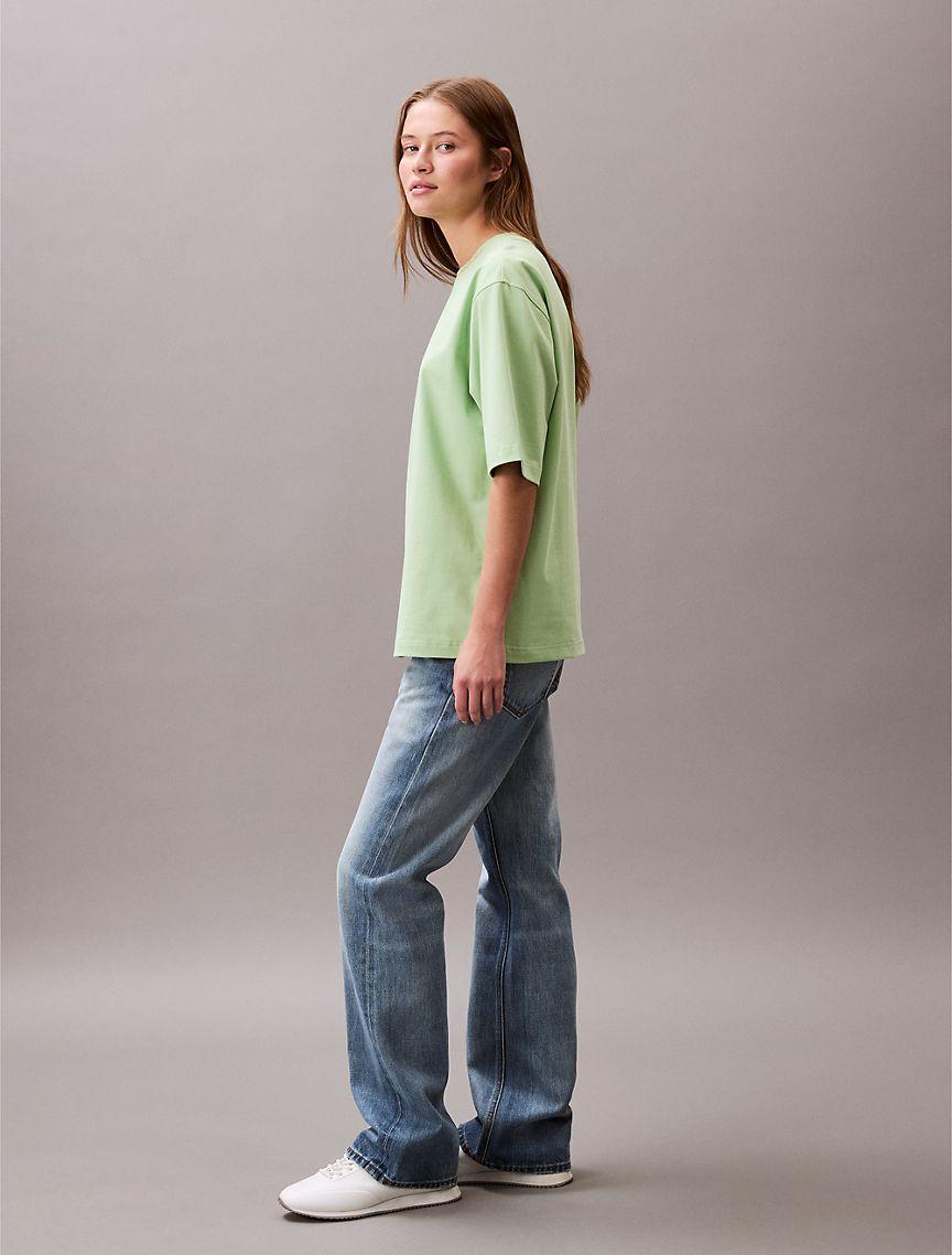 Logo Graphic Neckline Relaxed T-Shirt  Product Image