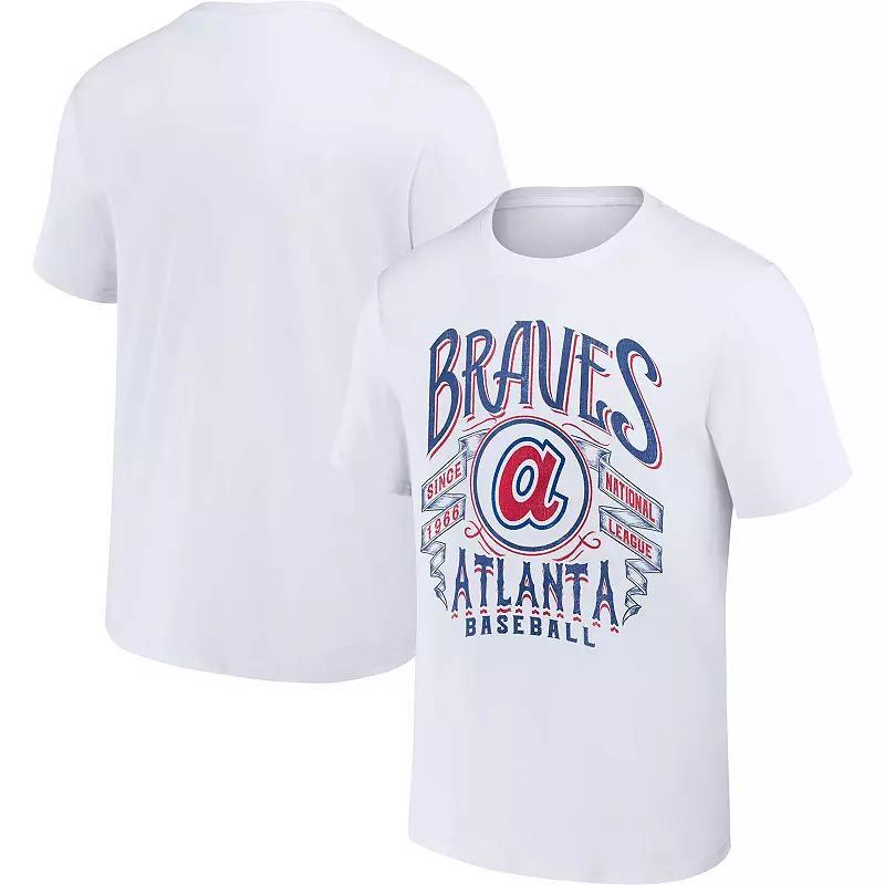 Mens Darius Rucker Collection by Fanatics Atlanta Braves Distressed Rock T-Shirt Product Image