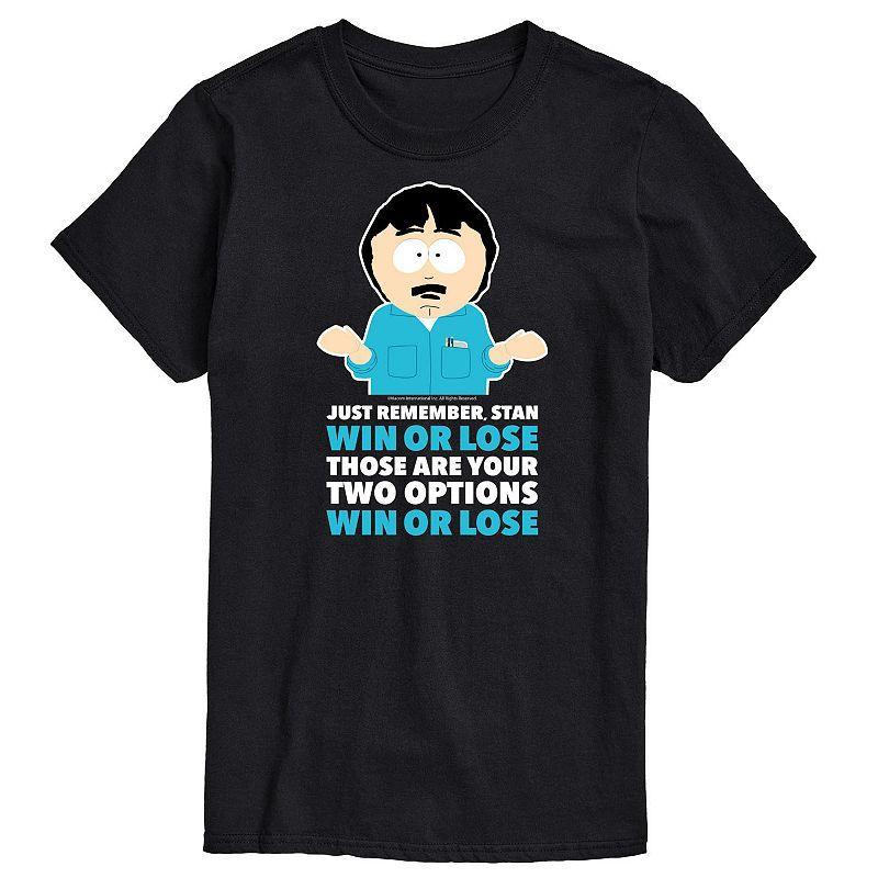 Big & Tall South Park Win Or Lose Tee, Men's, Size: 6XB, Black Product Image