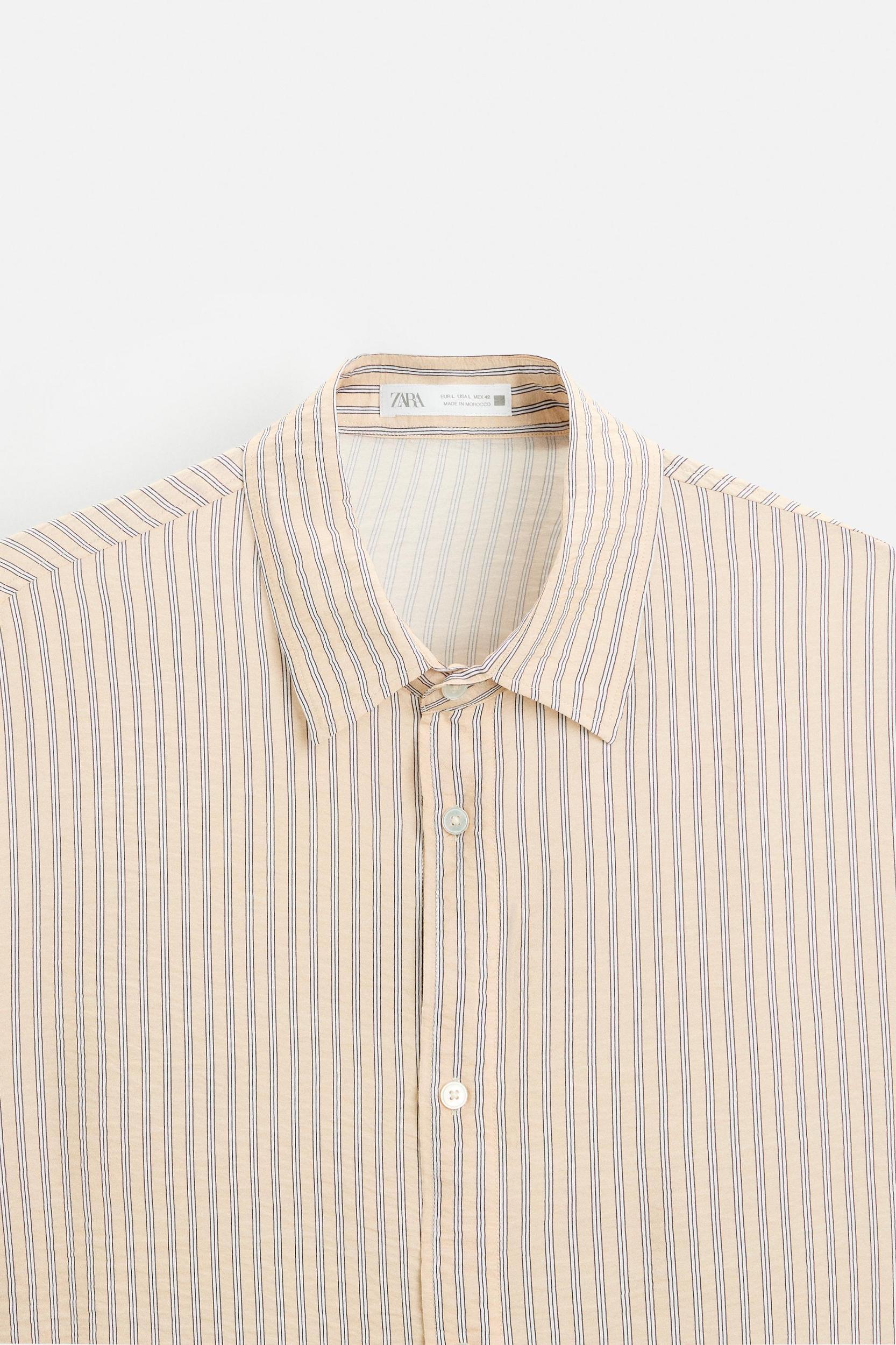 PRINTED TEXTURED SHIRT Product Image