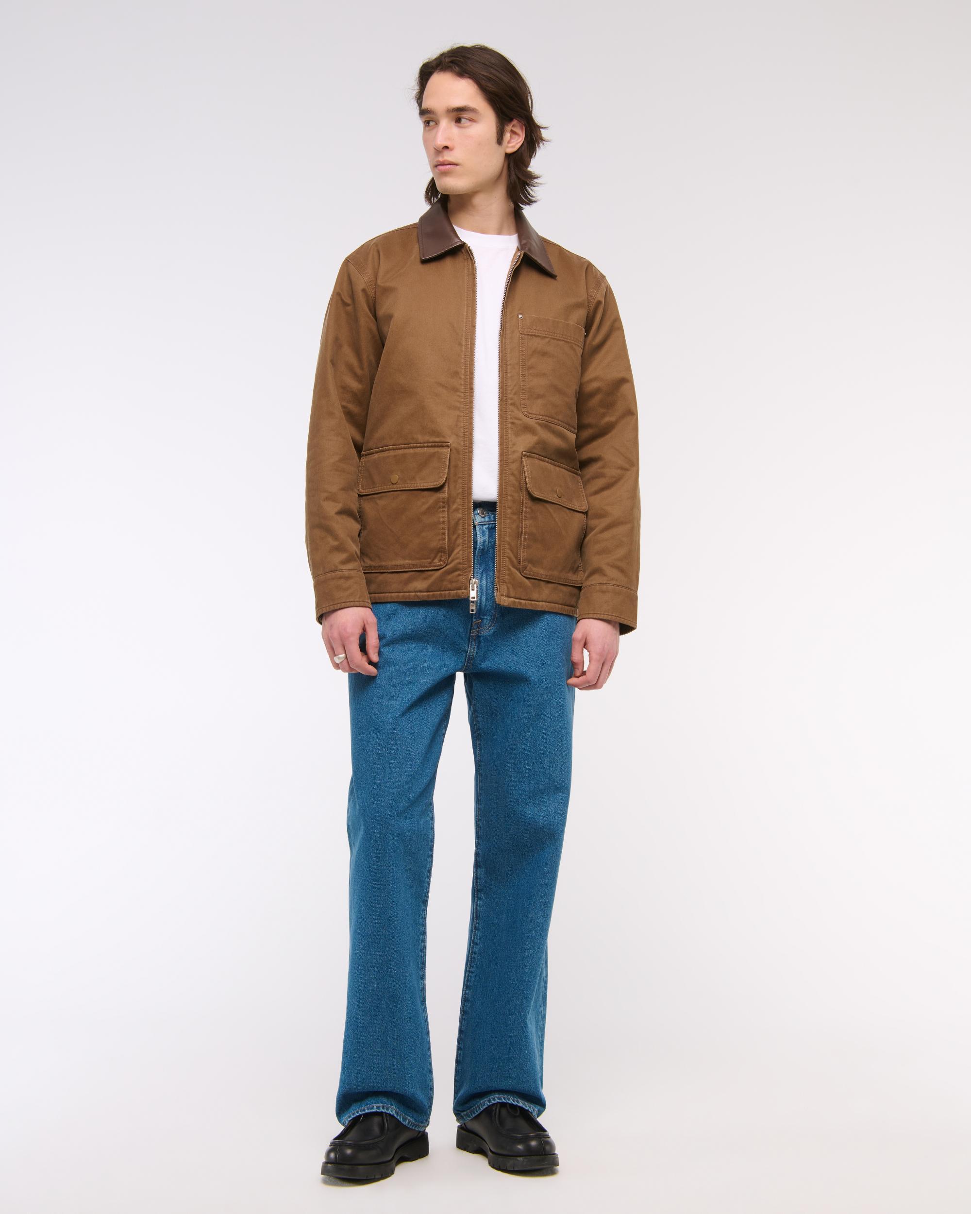 Mid-Length Zip Barn Jacket Product Image