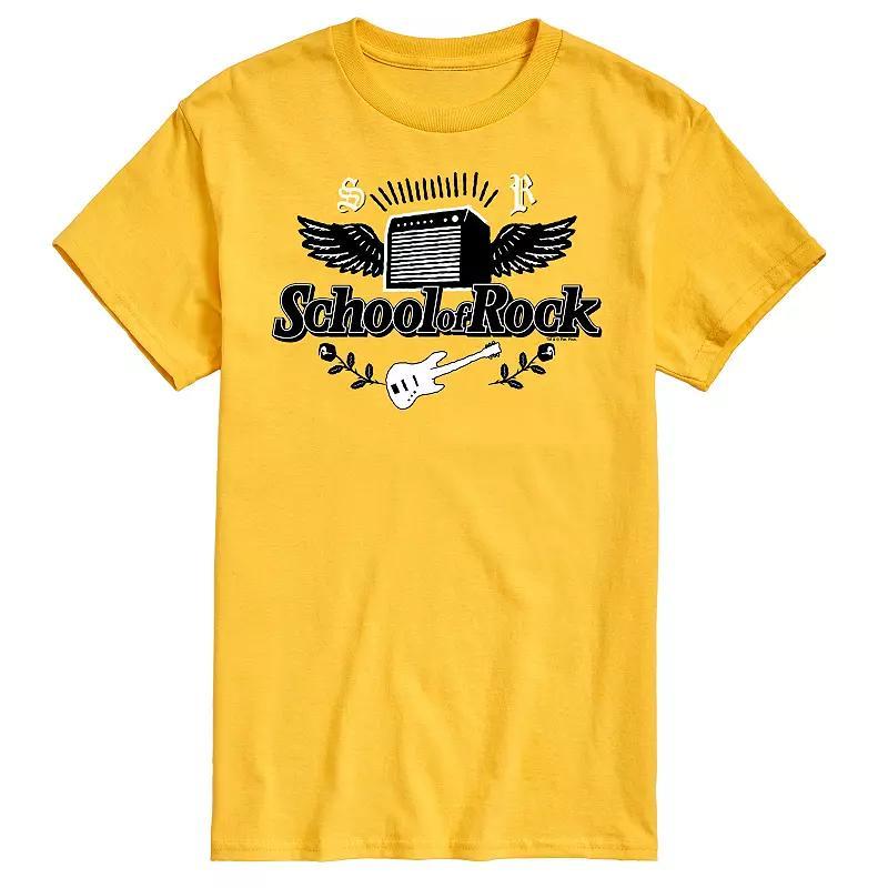 Men's School Of Rock Logo Graphic Tee, Size: XL, Red Product Image