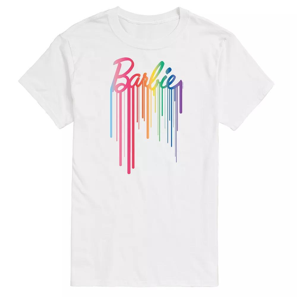 Big & Tall Barbie® Logo Graphic Tee, Men's,  Product Image