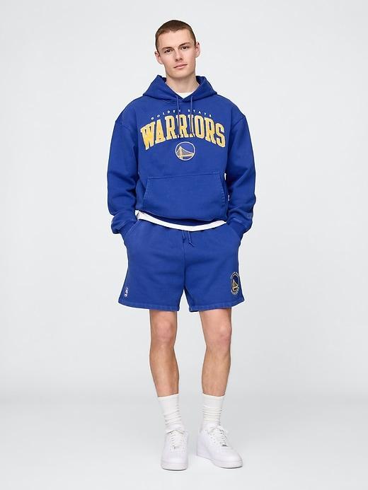 NBA Golden State Warriors Logo Heavyweight Hoodie Product Image