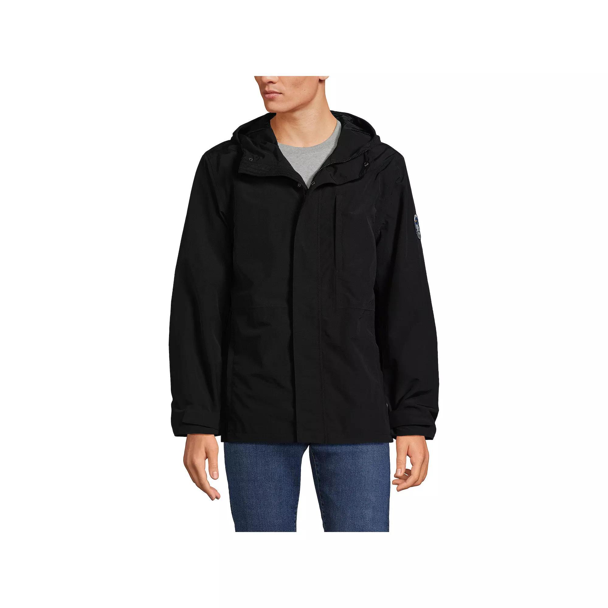Men's Lands' End Squall Rain Jacket,  Product Image